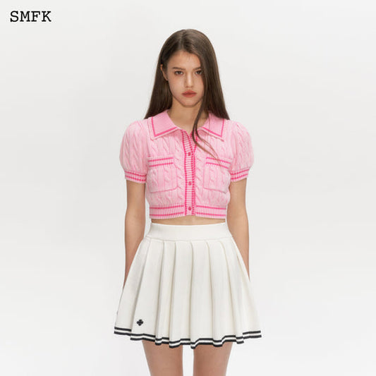 Compus Pink Checkered Polo